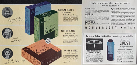 Прокладки Kotex имеют богатую историю, которая начинается в военные времена. Прокладки не перестают удивлять и сегодня