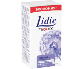 Ежедневки Lidie by Kotex Normal – 50 штук | Kotex®